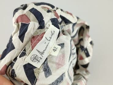 bluzka w kratę czarno biala: Bluzka damska, rozmiar XL — 5