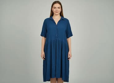 sukienki wiskoza midi: VRS, Sukienka damska, rozmiar L — 1