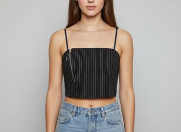 top z puszkiem: Boohoo, Top damski, rozmiar S — 10