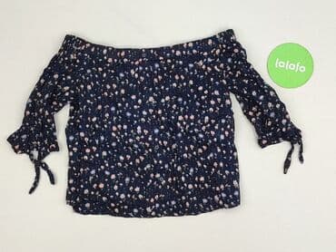 bluzki hiszpanki w kwiaty: Bershka, Bluzka damska, rozmiar XS — 2