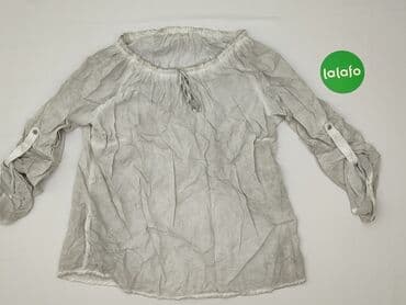 szara bluzka damska: Bluzka damska, rozmiar S — 2