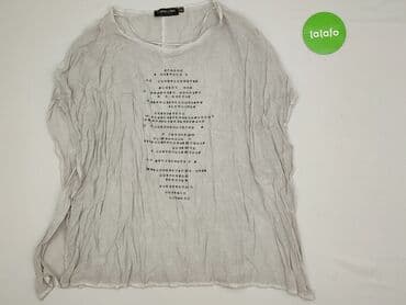 srebrna bluzka h: Bluzka damska, rozmiar XL — 2