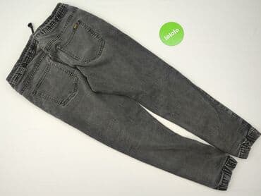 sinsay spodnie czarne z wysokim stanem: Jeans for men — 3