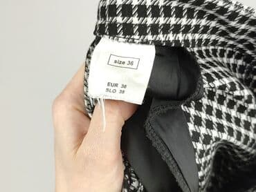 ubrania w pepitkę: Spodnie materiałowe damskie, rozmiar S — 5