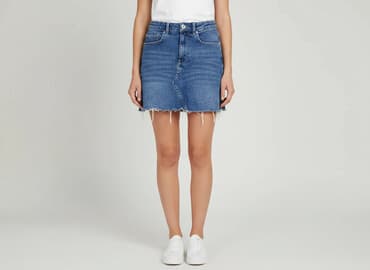 spódniczka jeansowe czarne sinsay: Sinsay, Spódnica damska, rozmiar XS — 1