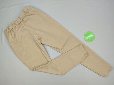 winylowe spodnie pull and bear: Spodnie materiałowe damskie, rozmiar S — 3