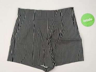 krótkie czarne spodenki z wysokim stanem: Forever 21, Szorty damskie, rozmiar XL — 2