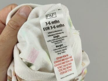 basic ubrania dla dzieci: Body, F&F, 3-6 miesięcy, 
stan - Idealny — 4