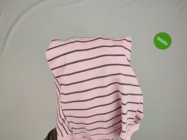 sweter w paski z serduszkiem: Kardigan damski, rozmiar M — 6