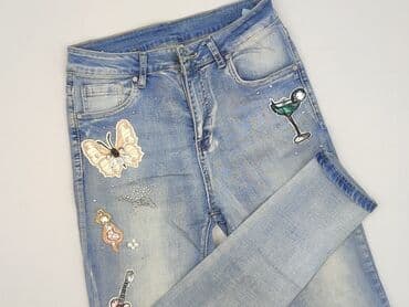 джинси жіночі сінсей: Jeans for women, size L (EU 40) — 1