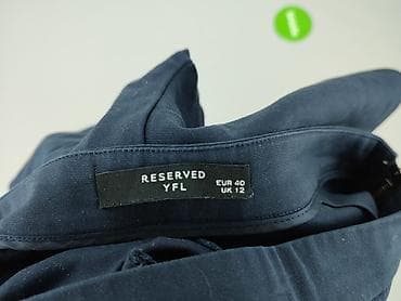 dzinsy drip: Reserved YFL, Material trousers for women, size M — 4