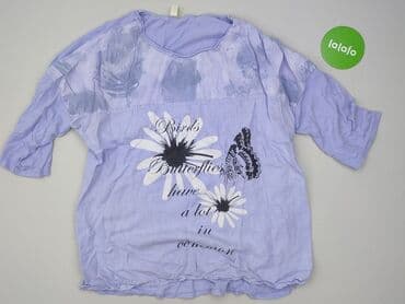 lawendowa bluzki damskie: Bluzka damska, rozmiar One size — 2