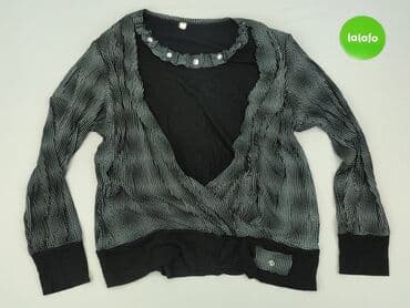 sweter w cętki: Kardigan damski, rozmiar 4XL — 2