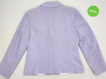 liliowy garnitur damski: Marynarka damska, rozmiar L — 3