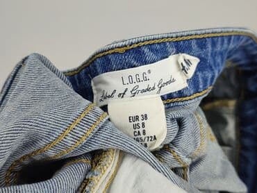 krótkie spodenki jeansowe hm: H&M L.O.G.G., Szorty damskie, rozmiar M — 4