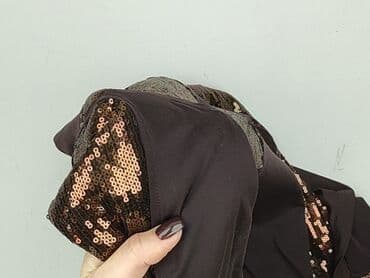 srebrne bolerko do sukienki: Bluzka damska, S — 6