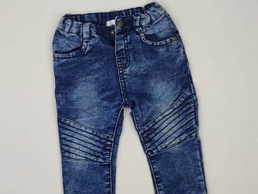 modne jeansy: Denim pants, 12-18 months, condition - Very good — 1