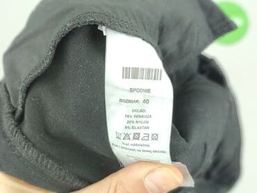 Women: Solar, Material trousers for women, size L (EU 40) — 6