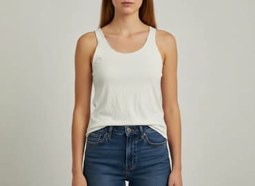 koszulki bez rękawów damskie emporio armani underwear: T-shirt damski, rozmiar S — 1