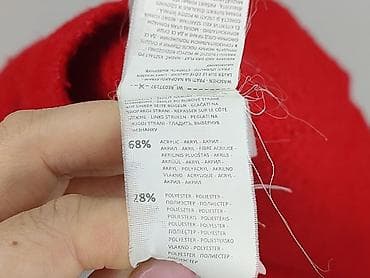 sweter czerwony: Sweter damski, rozmiar M — 5