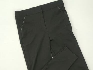 szerokie spodnie pepco: Papaya, Spodnie materiałowe damskie, rozmiar L — 1