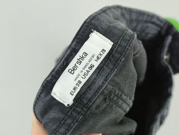 obcisła sukienka bershka: Bershka, Jeansy damskie, rozmiar M — 4