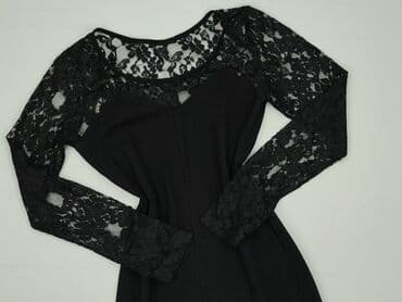 sukienka i długie kozaki: Women`s dress, size S — 2