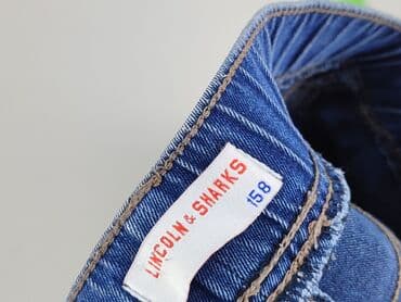 koszule siksilk: Spodnie jeansowe, Lincoln & Sharks, 13 lat, 158, stan - Bardzo dobry — 4