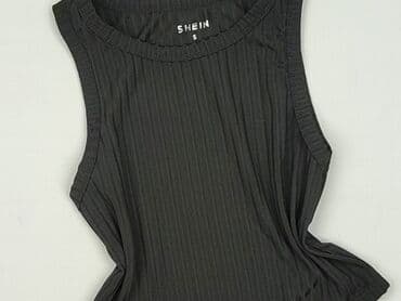 shein czarne bluzki: Shein, Top damski, rozmiar S — 1
