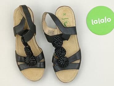 crocs czarne ccc: Sandały damskie, 39 — 2