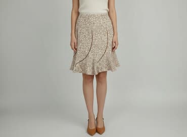 spódnice długie beżowa: Spódnica damska, rozmiar M — 5