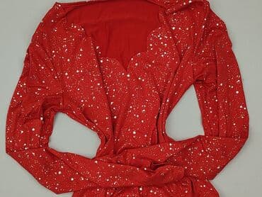 czerwona bluzki wieczorowe: Bluzka damska, rozmiar S — 2