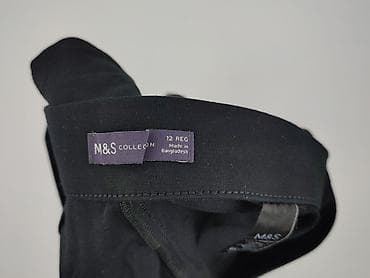 Spodnie materiałowe: M&S Collection, Spodnie materiałowe damskie, rozmiar M — 4