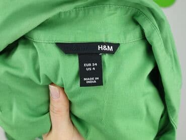 koszula niebieska hm: H&M, Sukienka damska, rozmiar XS — 4