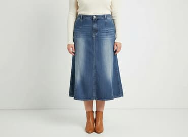 spódnice jeansowe maxi zara: Spódnica damska, rozmiar 2XL — 1