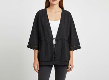 sandro paris polska: H&M, Narzutka damska, rozmiar L — 6