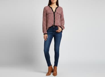 sukienki używane tanie: Dunnes, Women's blouse, size L — 1