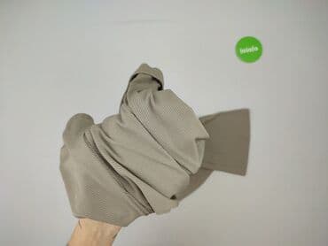 legginsy beżowe prążkowane: Legginsy Eleganckie damskie, rozmiar S — 5