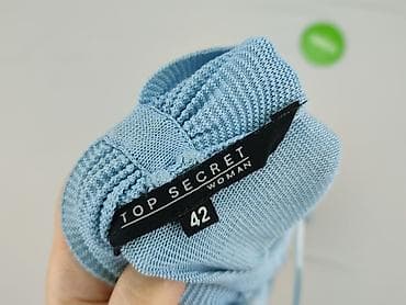 jasnoniebieski top: Top Secret, Kardigan damski, rozmiar XL — 4