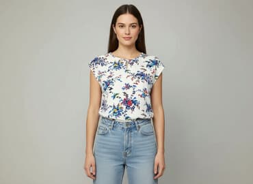 h m krótkie bluzy: Bluzka damska, rozmiar S — 1