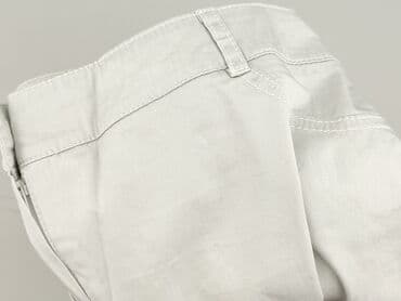 spodnie woskowane białe: Spodnie materiałowe damskie, rozmiar XL — 7