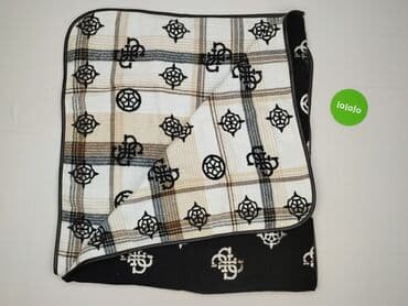 obrus biały: Koc 120 x 140, kolor - Czarny, stan - Idealny — 3
