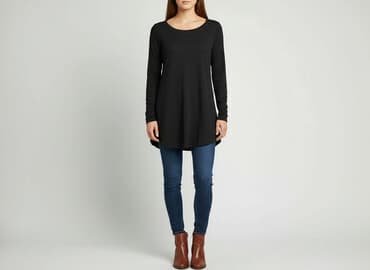 bluzki z golfem: Tunika damska, rozmiar XS — 6