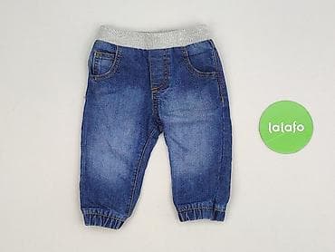 fox spodenki: Spodnie jeansowe, F&F, 6-9 miesięcy, stan - Bardzo dobry — 2
