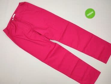 Material trousers for women, L — 2