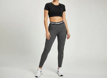 buty masujące stopę: Legginsy Sportowe damskie, rozmiar S — 5