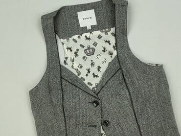 srebrne sandały reserved: Kamizelka męska Zebra, rozmiar M. - Kolor: szary melanż, deseń — 1