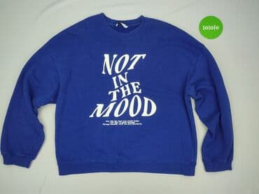 bluzy z nadrukiem szczecin: Bershka, Bluza dla mężczyzn, rozmiar L — 2