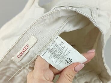 krótkie spodenki beżowe: CAMAIEU, Szorty damskie, rozmiar M — 6