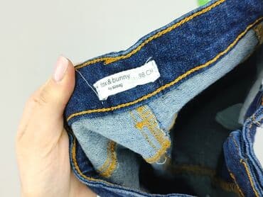 ubrania z lisem: Spodnie jeansowe, Fox&Bunny, 2-3 lat, 92/98, stan - Bardzo dobry — 4